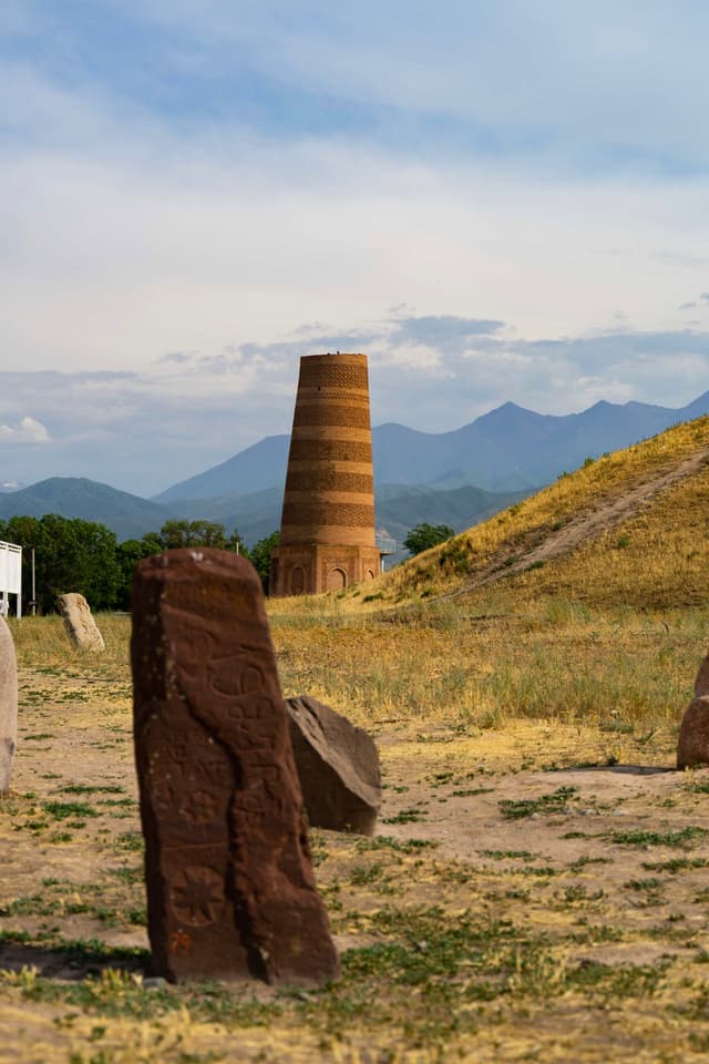 Kyrgyzstan Burana tower